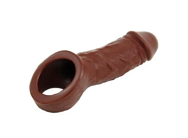 Holster Chocolate Brown Ppa Extension Holster Male Sex Toys