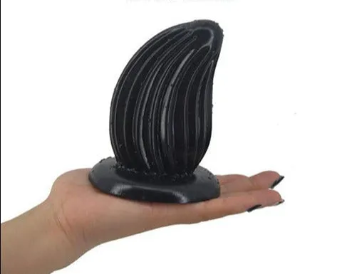 Huge Butt Plug Large Unisex Anal Dildo Sex Toy XXL Ribbed Anal FREE LUBRICANT Lovetwoo Anal