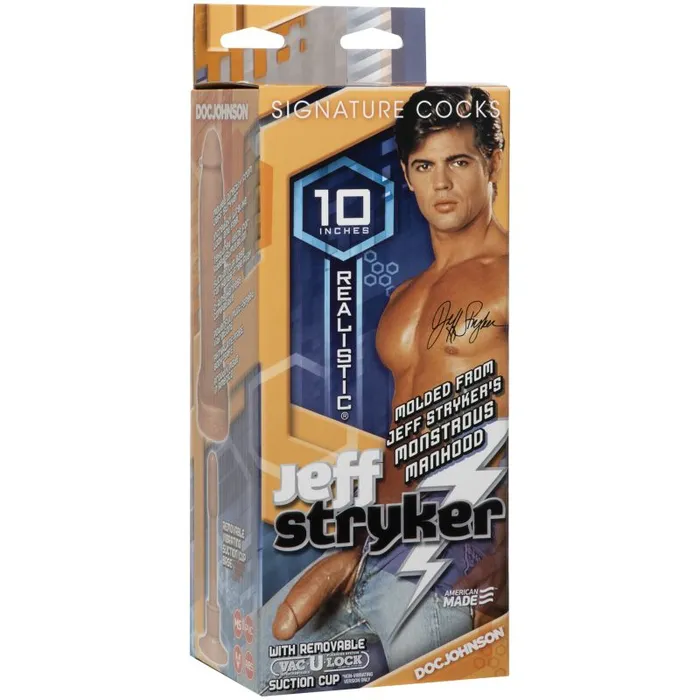 Jeff Stryker Realistic Cock Vanilla Signature Cocks Dildos