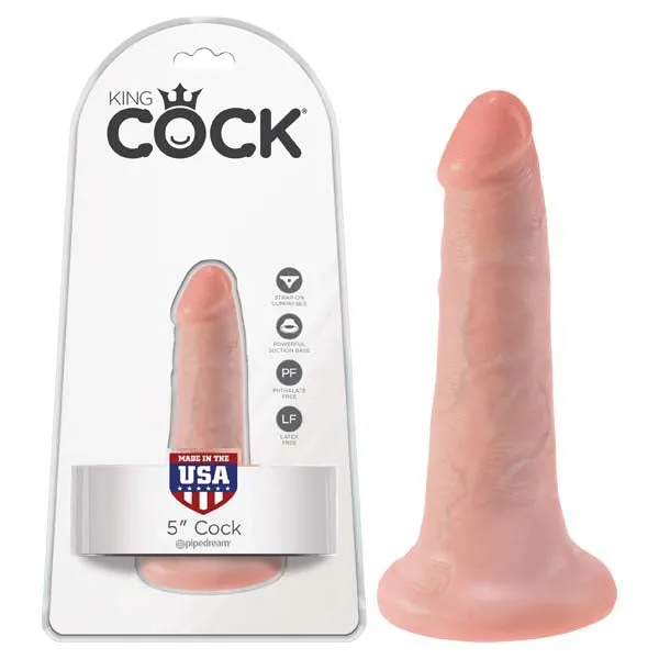 King Cock 5 Cock Flesh 127 cm 5 Dong Pipedream Dildos