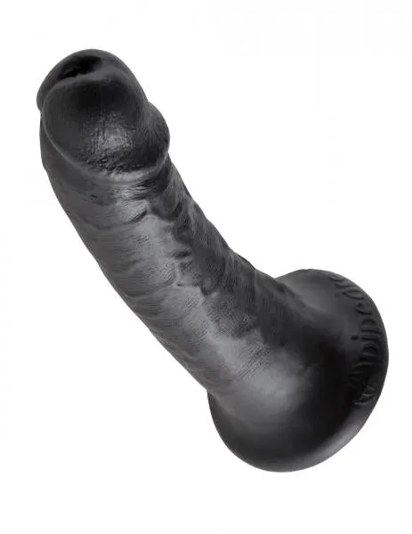 King Cock 6 Inches Cock Black Pipedream Dildos