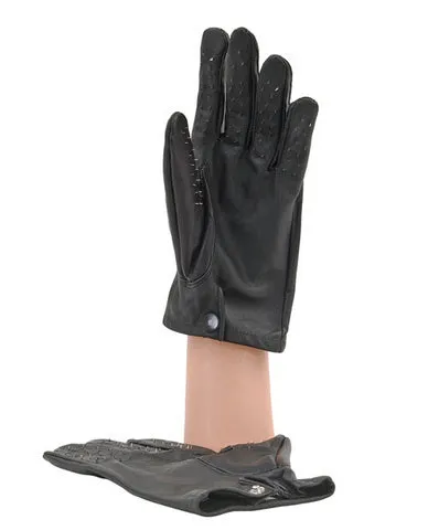 Kinklab Pair Of Vampire Gloves Leather Large Seductucom Male Sex Toys