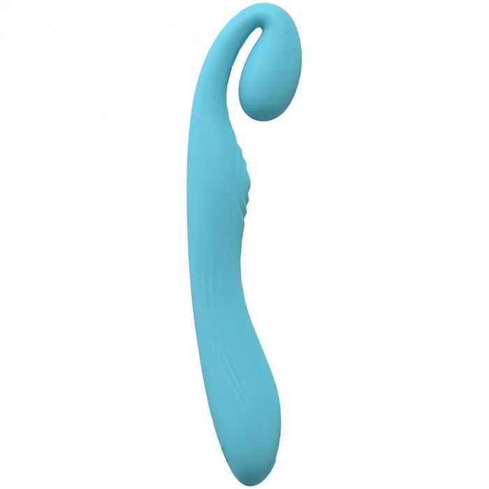 LoveLine Obsession 10 Speed Dual Motor Vibe Sealed Silicone Rechargeable Submersible Blue Loveline Vibrators