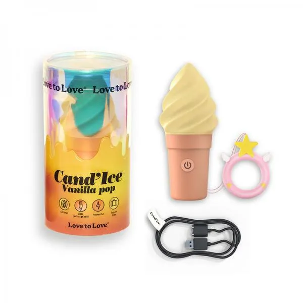 Lovely Planet USA Love To Love Candice Vibrator Vanilla Vibrators