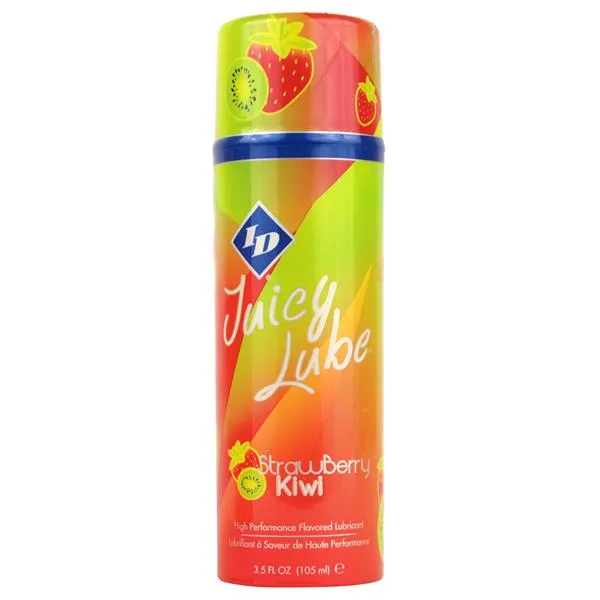 Lovetwoo Male Sex Toys ID Juicy Lube Pump 108 ml Strawberry Kiwi