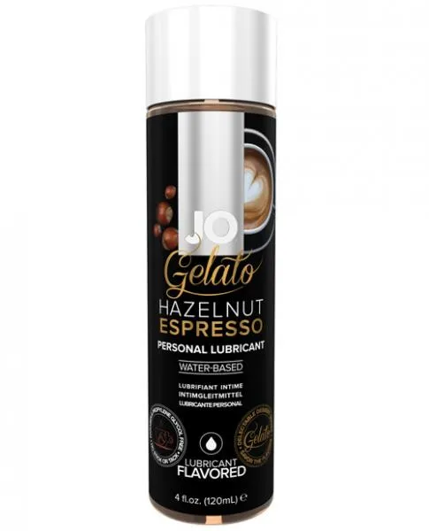 Lubricants System Jo Jo Gelato Flavored Lubricant Hazelnut Espresso 4oz