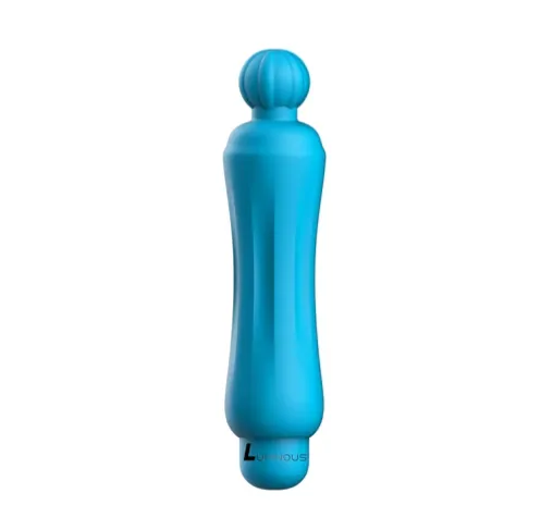 Luminous ABS Bullet With Silicone Sleeve 10Speeds Demi Turquoise Shots Toys Female Sex Toys