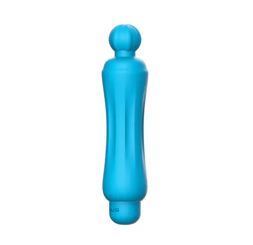 Luminous ABS Bullet With Silicone Sleeve 10Speeds Demi Turquoise Shots Toys Female Sex Toys