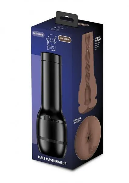 Male Sex Toys Kiiroo Kiiroo Feel Stroker Generic Butt Mid Brown