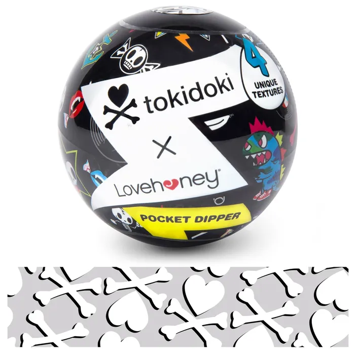 Male Sex Toys Lovetwoo tokidoki Textured Pleasure Cup Crossbones