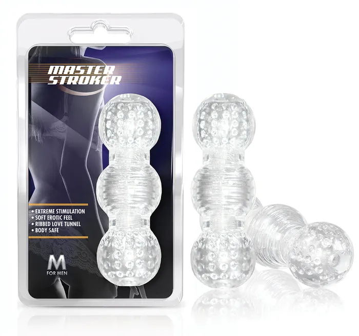 Male Sex Toys M for Men Master Stroker Clear M for Men