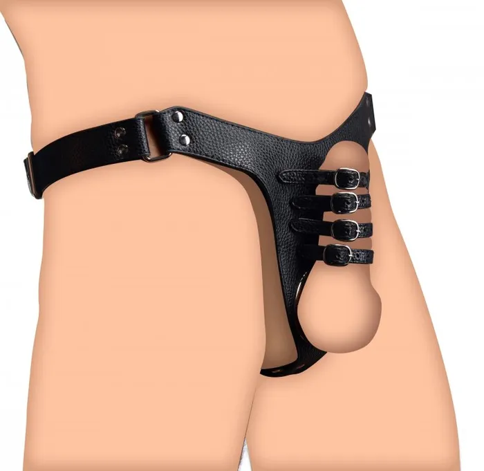 Male Sex Toys Male Chastity Harness Strict