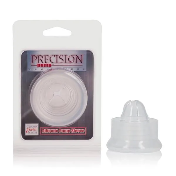 Male Sex Toys Precision Pumps Precision Pump Silicone Sleeve Clear