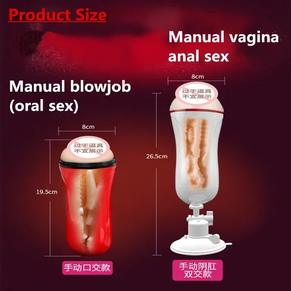 Male Sex Toys sextoypremium VAGINA ANAL MASTURBATION CUP VIBRATOR SUCTION CUP POCKET VAGINA REAL PUSSY MALE MASTURBATOR EROTIC BLOWJOB ORAL SEX TOYS FOR MAN