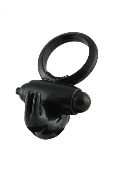 Malesation Vibrators Malesation Vibro Rabbit Ring Black