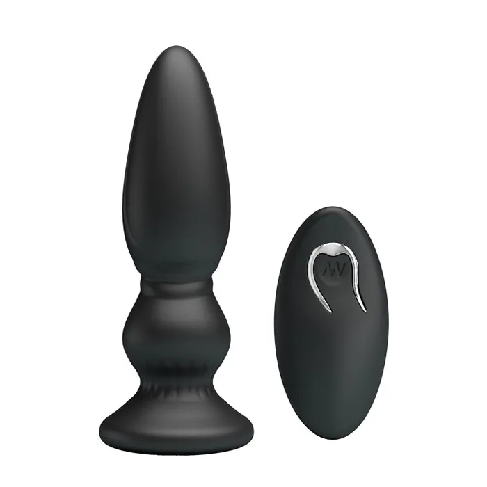 Mr Play Powerful Vibrating Anal Plug Black Pretty Love Anal