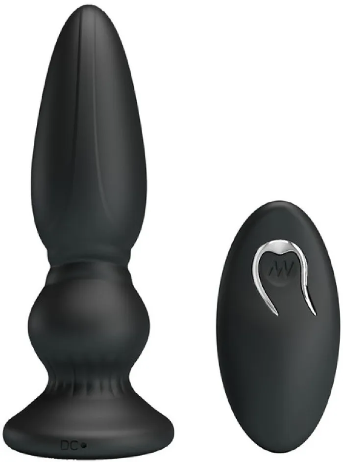 Mr Play Powerful Vibrating Anal Plug Black Pretty Love Anal