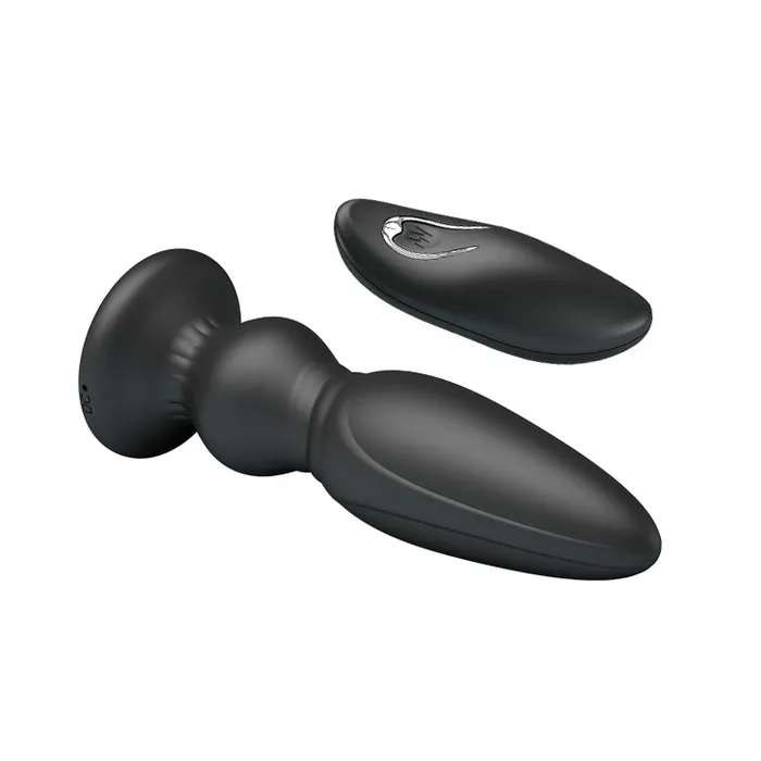 Mr Play Powerful Vibrating Anal Plug Black Pretty Love Anal