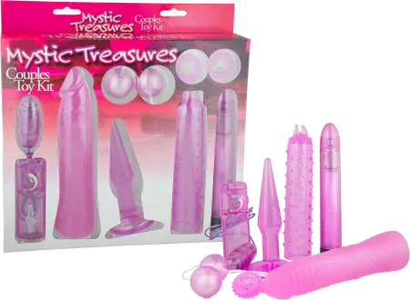 Mystic Treasures Couples Toy Kit Pink Seven Creations Vibrators