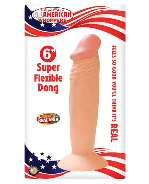 Nasstoys Dildos All American Whopper 6 Inches Dong Beige