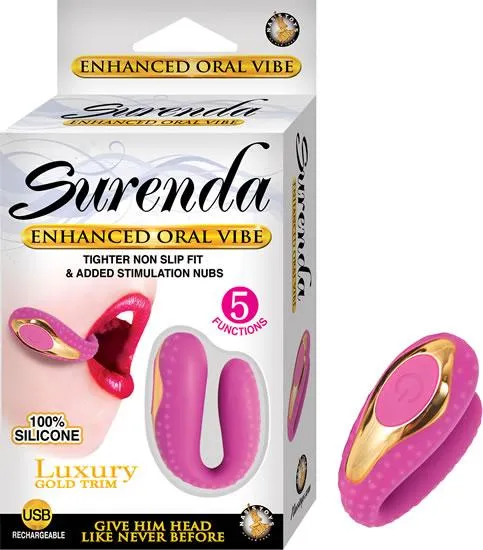 Nasstoys Vibrators Surenda Enhanced Oral Vibe Pink