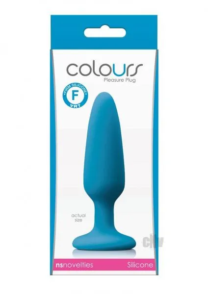 NS Novelties Anal Colours Pleasures Small Plug Blue