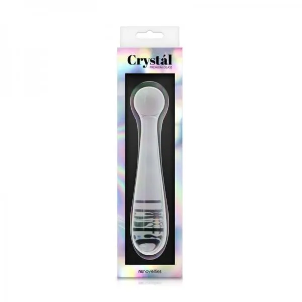 NS Novelties Crystal Pleasure Wand Clear Dildos