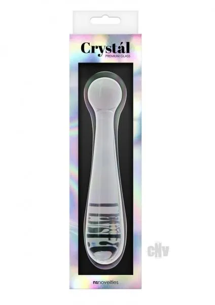 NS Novelties Crystal Pleasure Wand Clear Dildos