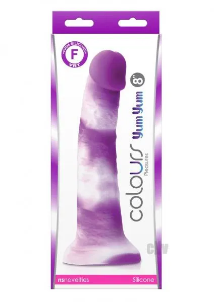 NS Novelties Vibrators Colours Pleasures Yum Yum 8 Purple