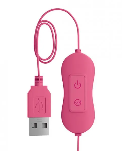 Omg Bullets Cute Usb Powered Bullet Vibrator Pink Pipedream Vibrators