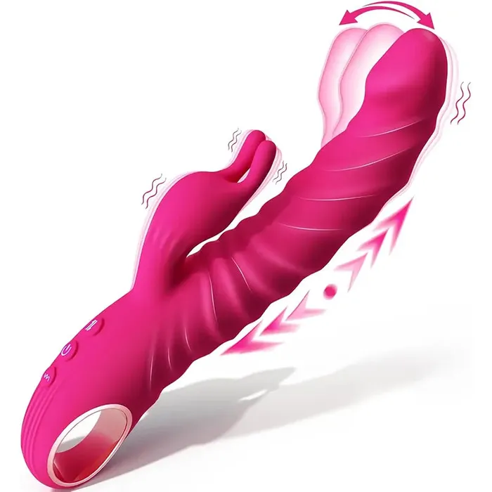 OOTYEMO LuxeThrust 3in1 Rabbit Vibrator Female Sex Toys