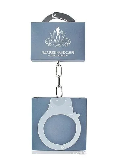 Ouch Couples Ouch Pleasure Handcuffs Metal