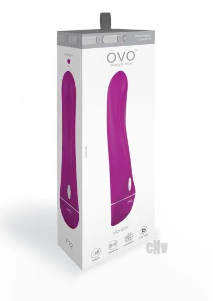 Ovo F12 Vibrator Fuchsia Seductucom Vibrators