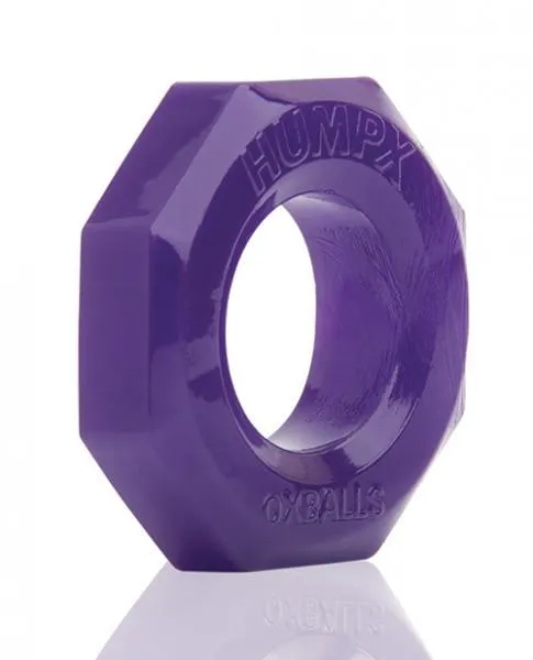 Oxballs Humpx Extra Large Cock Ring Eggplant Purple Oxballs Male Sex Toys