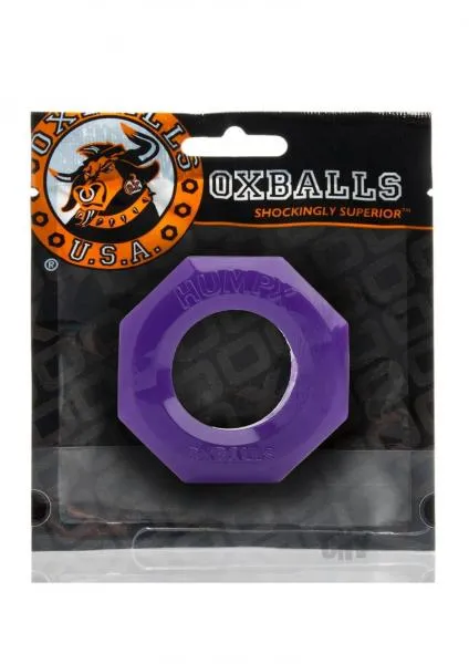 Oxballs Humpx Extra Large Cock Ring Eggplant Purple Oxballs Male Sex Toys