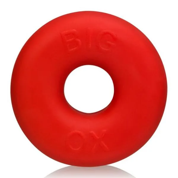 Oxballs Male Sex Toys Big Ox Cockring Oxballs Cock Ring Red Ice