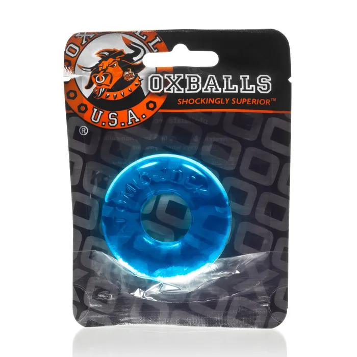 OxBalls Vibrators Donut 2 Cockring Large Ice Blue