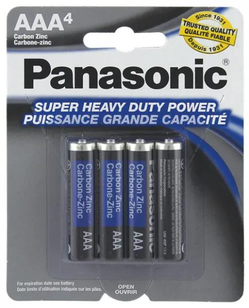 Panasonic Super Heavy Duty Battery Aaa 4 Pack Panasonic Male Sex Toys