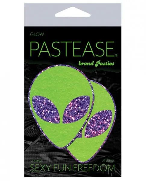 Pastease Dildos Pastease Glitter Alien PurpleGreen OS