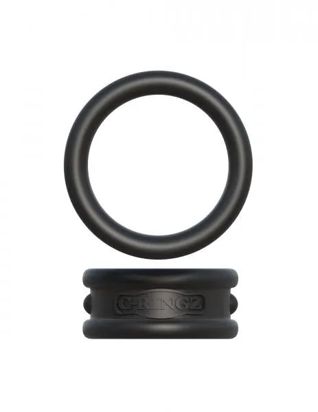 Pipedream Anal Fantasy C Ringz Max Width Silicone Rings Black