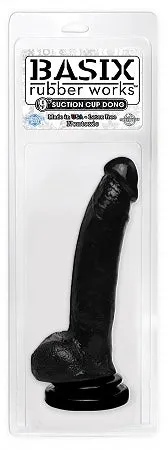 Pipedream Dildos Basix 9 Inches Suction Cup Dong Thicky Black