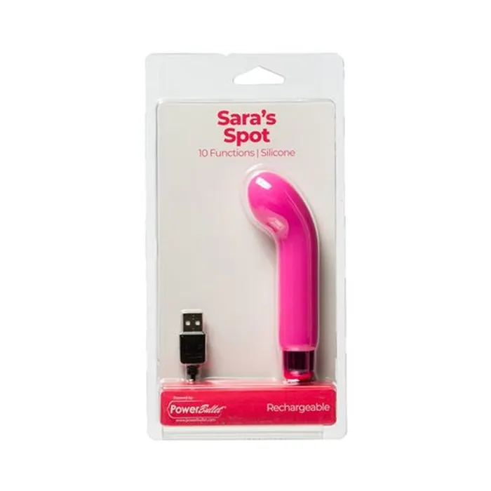 Power Bullet Saras Spot Vibrator Pink PowerBullet Vibrators