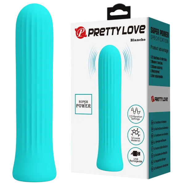 Pretty Love Female Sex Toys Rechargeable Blanche Seafoam