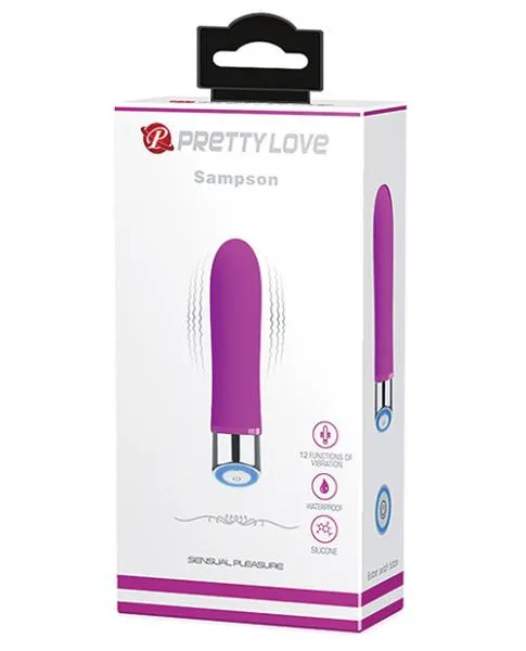 Pretty Love Sampson Smooth Mini Vibe Fuchsia Pretty Love Vibrators