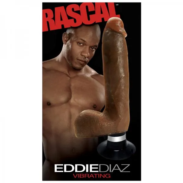 Rascal Vibrators Eddie Diaz Duotouch 6 X Vibrating Dildo