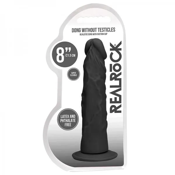 Real Rock Realistic Dildo 8 20 Cm Chocolate Shots Female Sex Toys