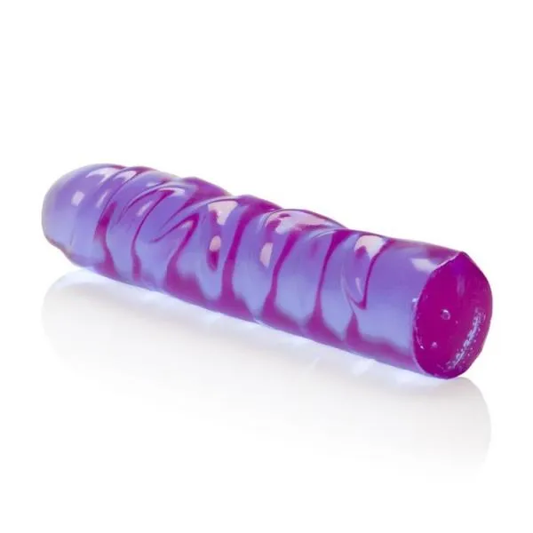 Reflective Gel Dildos Reflective Gel 75 Inches Junior Dong Purple