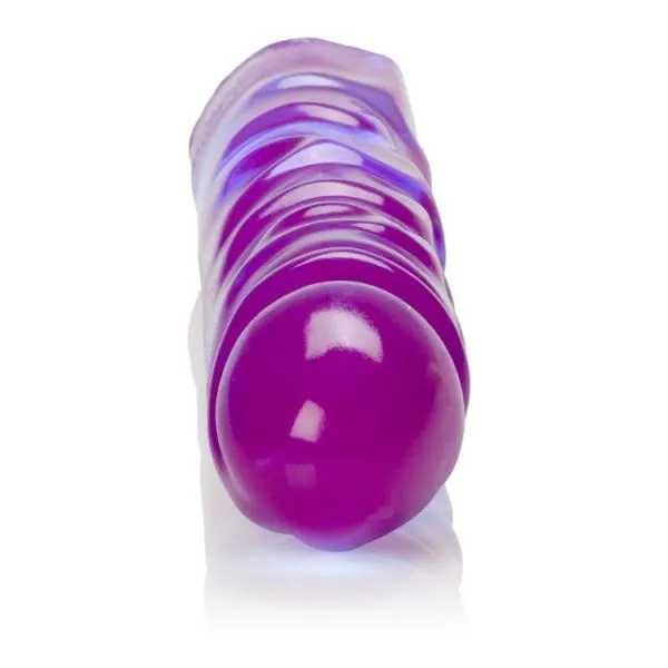 Reflective Gel Dildos Reflective Gel 75 Inches Junior Dong Purple