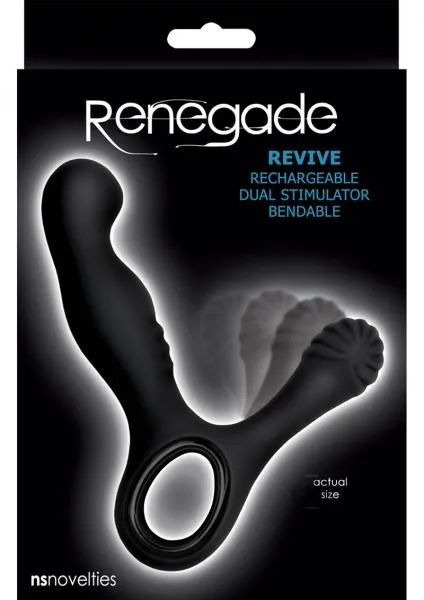 Renegade Revive Prostate Massager Black NS Novelties Anal