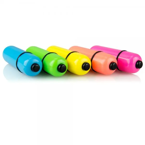 Screaming O Color Pop Vibrators Color Pop Neon Blue Bullet Vibrator